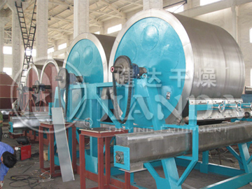 碳酸鈣專用雙滾筒刮板干燥機